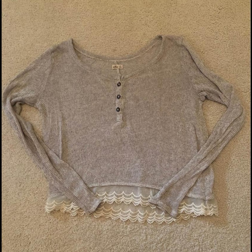 Cropped sweater